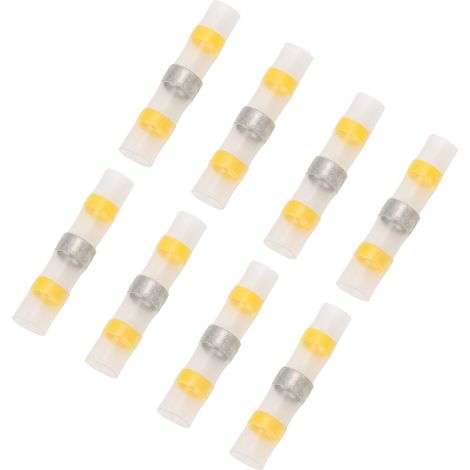 50 Manchons Thermorétractables à Souder, Connecteurs Étanches pour Câbles, Gaines Tubulaires Imperméables, Lot de 50 (1/5)