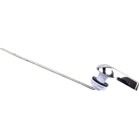 1 Pièce Levier de chasse d'eau, finition chromée, style avant ou latéral, pour réservoir de toilettes (1/5)