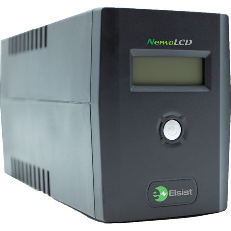 Naicon Ups Nemolcd 3000Va/1200W Line Interactive Con Pantalla Lcd, 2 Iec + 2 Schuko, Usb Y Software