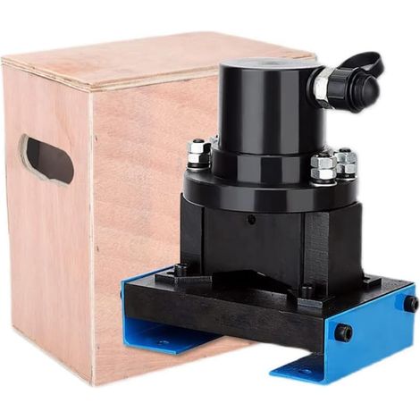Machine de chanfreinage de Fer d'angle hydraulique 16T Coupe d'acier d'angle 45 ° Traitement de Fer d'angle Deux-en-Un Multifonctionnel DJ-55 (1/5)