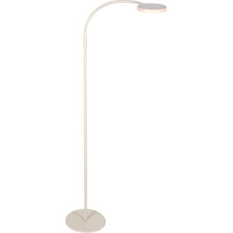 Mexlite - lampada da terra - Platu - crema - plastica metallo - (1/4)