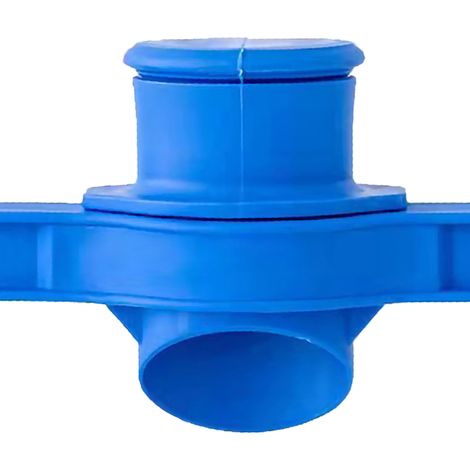 Lot de 10 pinces d'étanchéité alimentaires avec bouchon - Bec verseur pour épices - Pinces de conservation en plastique anti-humidité et poussière - Bleu (1/5)