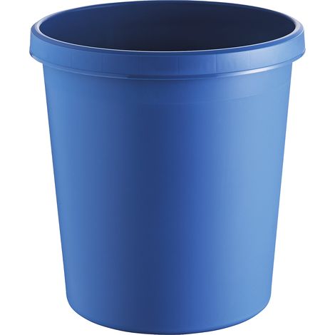Helit modèle the german corbeille à papier bleu 18 litres