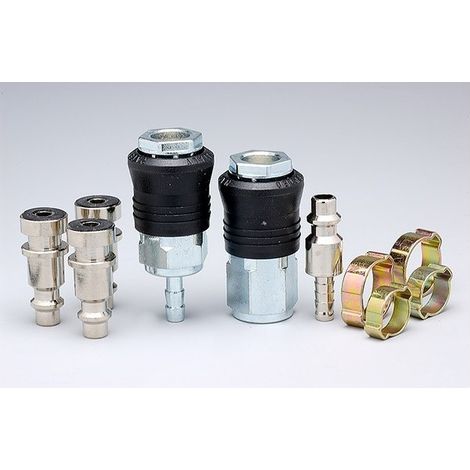 Kit de Conexión Rápida Universal 10 Piezas 1-4''f D 6 - Prodif
