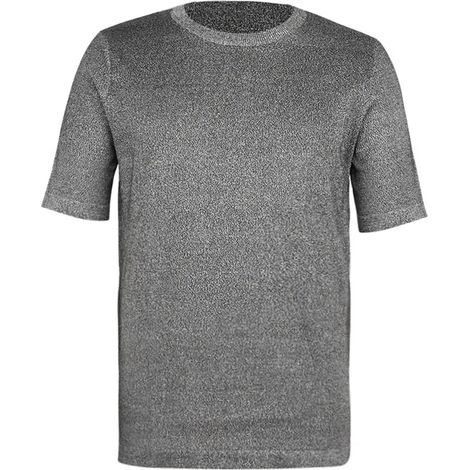 T-Shirt de Protection Anti-Coupure Niveau 5, Manches Courtes, col Rond, équipement de Protection individuelle.(XL) (1/4)