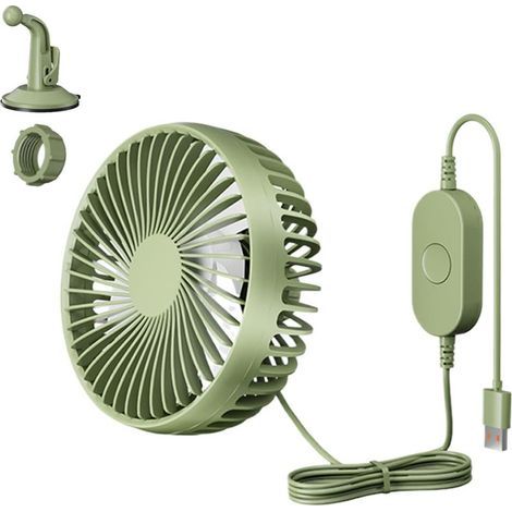 Ventilateur USB Pour Voiture Soufflerie Silencieuse Et Puissante (1/5)