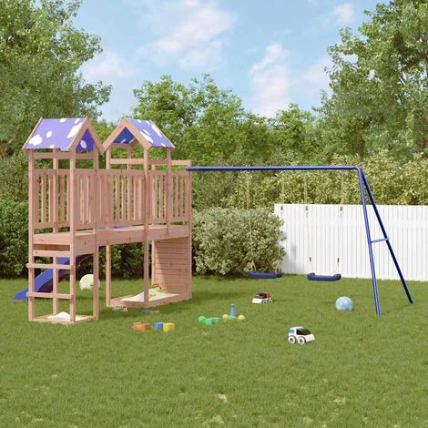Outdoor Playset Solid Wood Douglas vidaXL (1/5)