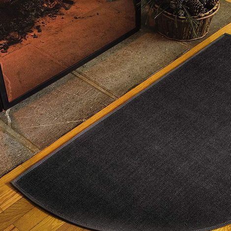 Tapis pare‑feu en fibre de carbone 50×100 cm – Protecteur de sol pour barbecue et cheminée – Idéal pour camping et terrasse