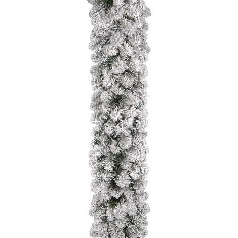 ARPIMEX Festone Natale Pino Innevato H 270 Cm L 30 Cm (1/2)