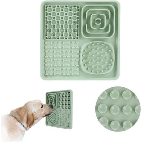 Tapis de Léchage - Noname - Silicone - Ventouse - Sans BPA - Pour Chien et Chat (1/4)