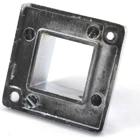 Support Carré - Alliage D'aluminium - Pour Tringle De Douche - Lot De 6 (1/4)