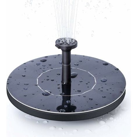 1,4-W-Solarenergiespeicher-Springbrunnen-Solarwasserpumpen-Set für Freibäder (1/4)