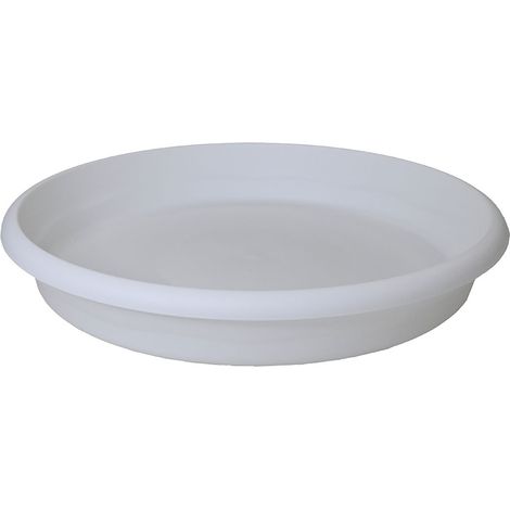 PLASTIKEN Injektionsschale für Terra Pot 18cm Weiß