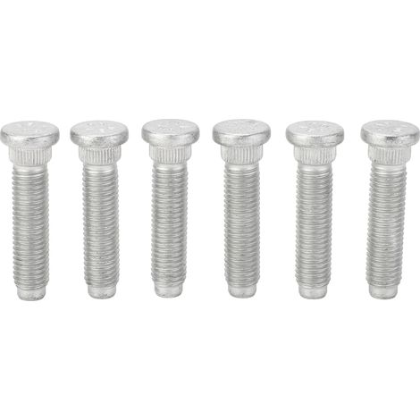 Hinterradbolzen für MK7 2006 bis 2014, 6 Stück, Metall, YC151118CA, 60 mm, kratzfest