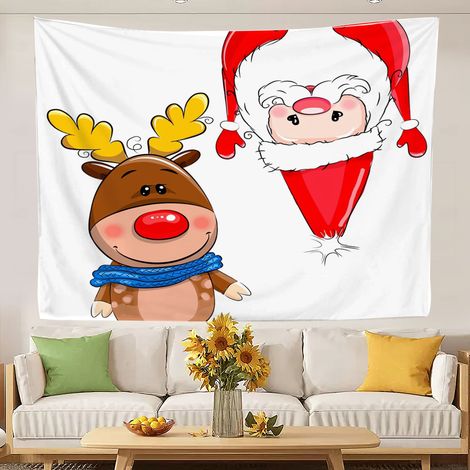 Tapisseries murales bohèmes pour chambre à coucher, tenture murale, couvre-lit de plage, rideau 200x150cm (1/5)