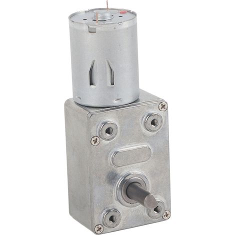 Moteur à engrenage réversible haute puissance 12V DC, réducteur de vitesse 62 tr/min