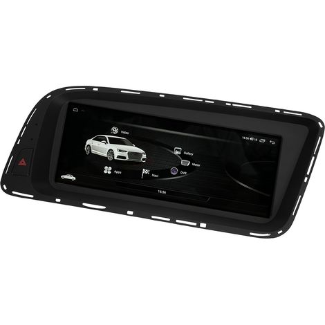 Autoradio 8.8 pouces Android 12 GPS Navigation, Carplay sans fil, Écran tactile HD Multimédia Compatible Q5 8R Conduite à droite (1/5)