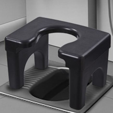 Tragbarer Toilettenstuhl [Multifunktionaler Toilettenstuhl/Badewannensitz] Hoch [PP] [1 Stuhl] Antibakteriell und rutschfest für Senioren und Erwachsene (1/5)