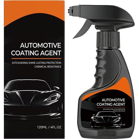 Revêtement Céramique Voiture Détachant Peinture 120 ml Spray De Revêtement À Effet Pour Voiture Pour Voiture Véhicule Camion SUV Camping-Car Berline Moto Vitre Pare-Brise Porte (1/5)