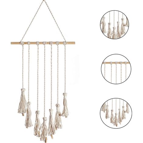 Tableau photo mural avec pinces, panneau décoratif pour photos et cartes, format 40 × 65 cm (1/5)