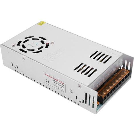 DC24V Schaltnetzteil-Treiberadapter aus Aluminiumlegierung, LED-Bildschirm-Lichtleiste für 3D-Drucker (S-500-24 (24V 20,8A 500W) AC110/220V±15%) (1/5)