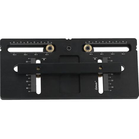 Punch Locator Adjustable Furniture Handle Aluminum Alloy Punching Positioner Measuring Tool (1/5)