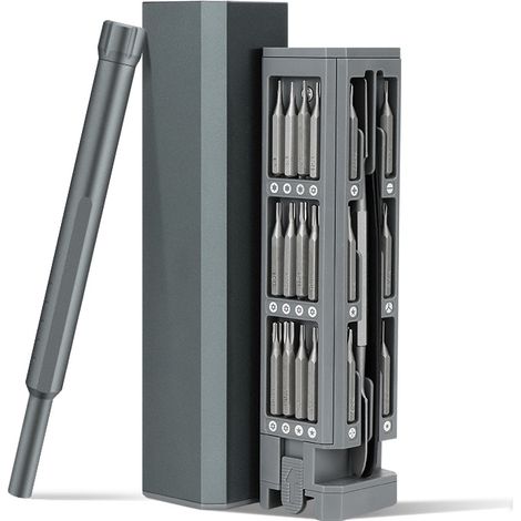 44 in 1 Mini Magnetischer Schraubendreher Set Feinmechaniker Werkzeug Set für Elektronik, Computer, Brillen, Telefon, Uhr