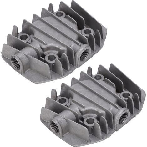 kleine Zylinderköpfe für Luftkompressoren, Aluminium-Kühlteile 2,5/3P, 48 mm x 62 mm (1/5)