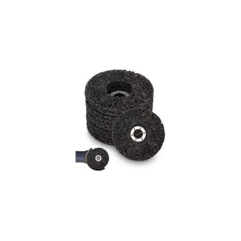Remitery – Disco de láminas de 125 mm – Paquete de 5 discos abrasivos para amoladoras angulares – Eliminación de óxido y pintura – Velocidad máxima 80 m/s – Crezuo