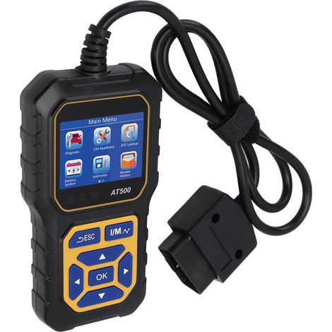 OBD-Scanner, Codeleser, Barcode-Scanner für Autos, Diagnosegerät, Motorkontrollleuchte (1/5)