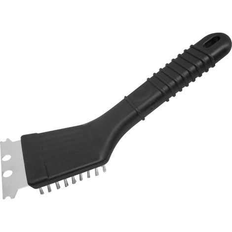 Racloir à plancha et brosse à barbecue 2 en 1 22 cm Fackelmann BBQ Edition (1/5)