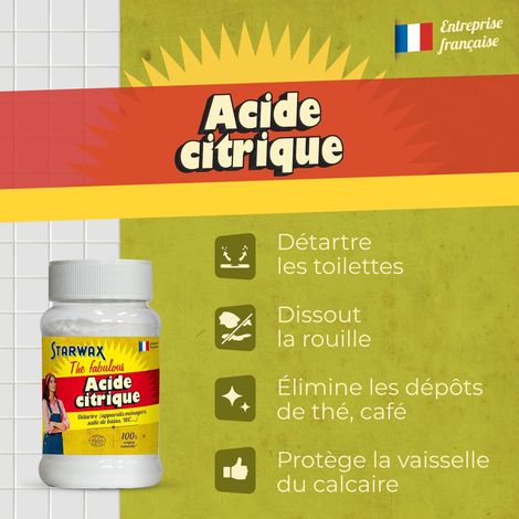 Acide citrique 400g (1/5)