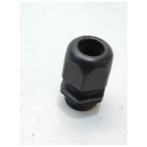 Presse étoupe polyamide PG16 N°08 noir pour câble Ø 9 à 14mm sans contre-écrou EUROCAP CAPRI 411660