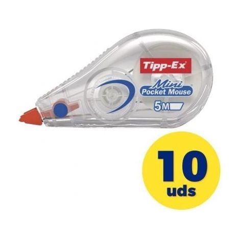 Corrector tipp-ex cinta -mini mouse 5 mm x 6 m (pack de 10 uds.)