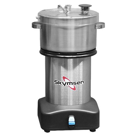 Cutter-Émulsionneur CR-4L d'une capacité de 4 litres - En acier inoxydable - Avec système de sécurité - Avec lame incluse - SKYMSEN