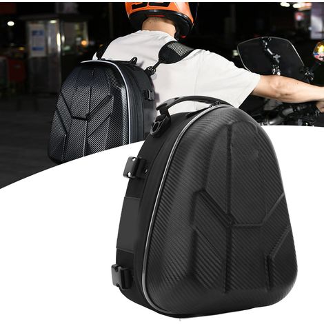 Sacoche de moto multifonctionnelle à coque rigide, sacoche de selle arrière, sac à casque, sac à dos de moto, sac de tourisme étanche (JMS-305) (1/5)