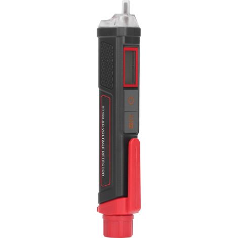 Stylo testeur de tension alternative HT103, étanche, avec alarme sonore et lumineuse, 12-1000 V