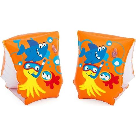 Braccioli Gonfiabili Pesce Amico Mare Piscina Bimbi 23x15cm