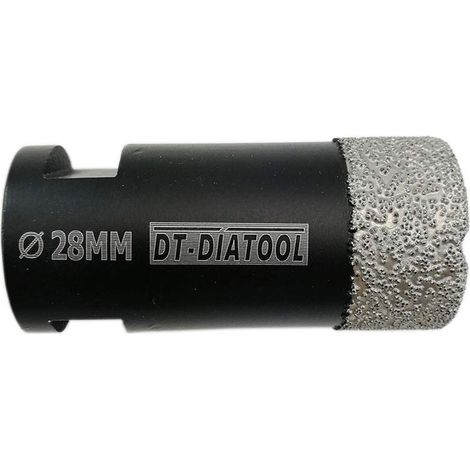 Foret Diamant 28mm Scie Cloche pour Forage à Sec Carrelage Porcelaine Marbre Céramique Granit (1/5)