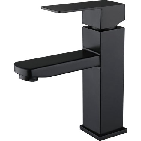 Robinet de cuisine en acier inoxydable érable (type B), mitigeur eau chaude/eau froide, accessoires pour évier, salle de bain et baignoire (1/4)