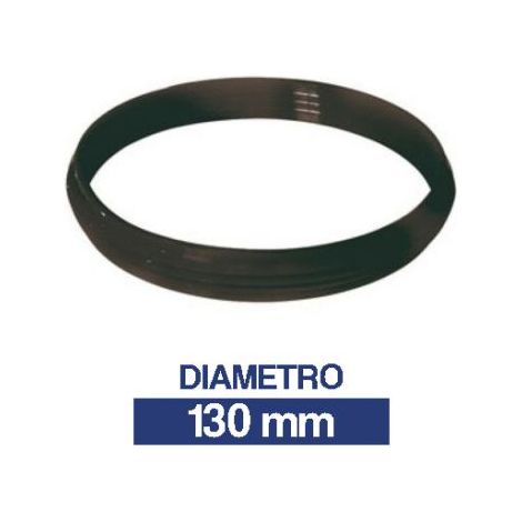 GUARNIZIONE SILICONICA PER TUBO TUBI STUFA PELLET CAMINO CANNA FUMARIA 24434V 130 (23009) (1/3)