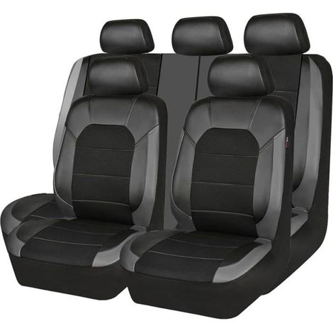 Housses Siege Voiture Ensemble Complet 9 pièces, Housse Voiture Duster Confort Interieur 5 places (1/5)