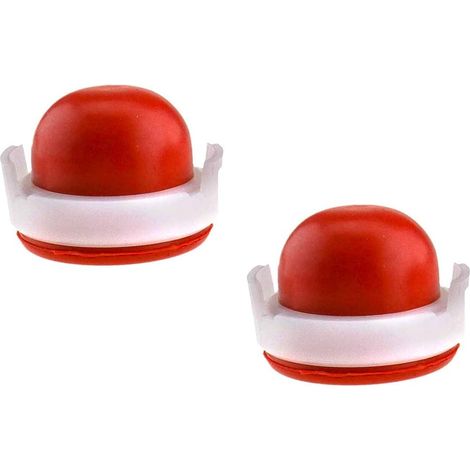 Lot De 2 Pompes D'Amorçage, Caoutchouc Rouge, Pour Moteurs 3 À 4 HP (1/3)