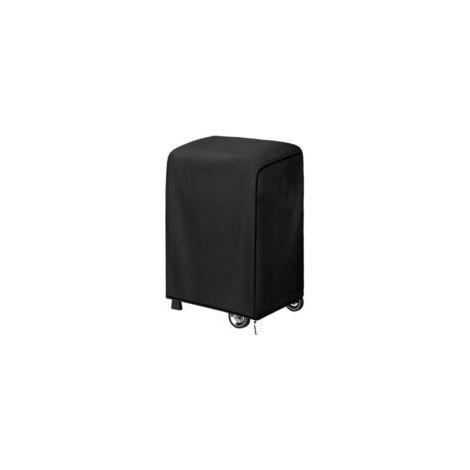 Funda grande para barbacoa, fabricada en tejido Oxford 210D impermeable y resistente al viento, con protección UV, apta para uso exterior (68 x 68 x 72 cm). - Crezuo