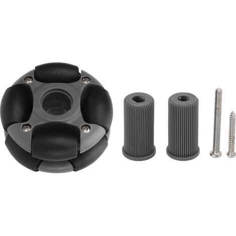 Roue omnidirectionnelle 48mm, capacité 2kg pour pièces robotiques et jouets robotisés