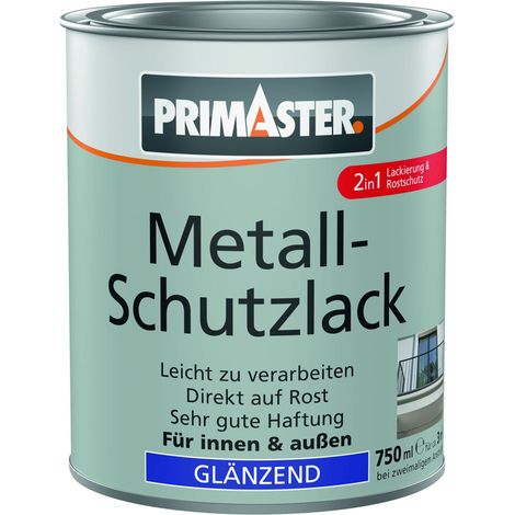 Primaster Metall-Schutzlack silber hochglänzend 750 ml