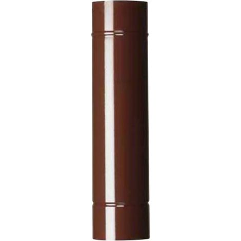 12 tubi 13x50 cm acciaio smaltato marrone tubo per stufa stufe a legna (1/2)