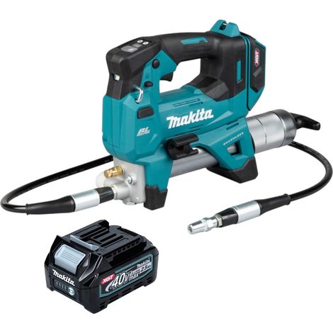 Bomba de grasa a batería Makita GP 001 GD1 40 V máx. 690 bar sin escobillas + 1 batería de 2,5 Ah - sin cargador (1/5)