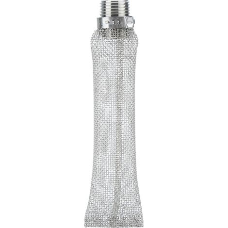 Filtre à bière en acier inoxydable 1/2in NPT, tamis à mailles pour cuve à bière domestique, adapté au Mash Tun (6 pouces) (1/5)