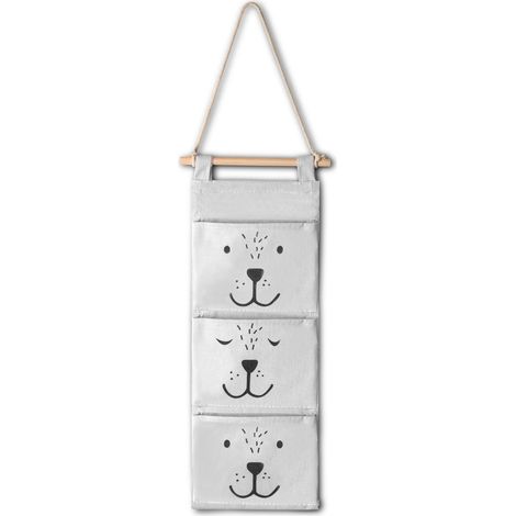 Portagiochi da appendere nk 403 nukido - grigio
